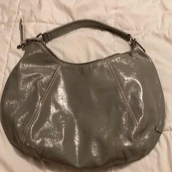 Cole Haan Grey/Silver Hobo Bag - Picture 9 of 11